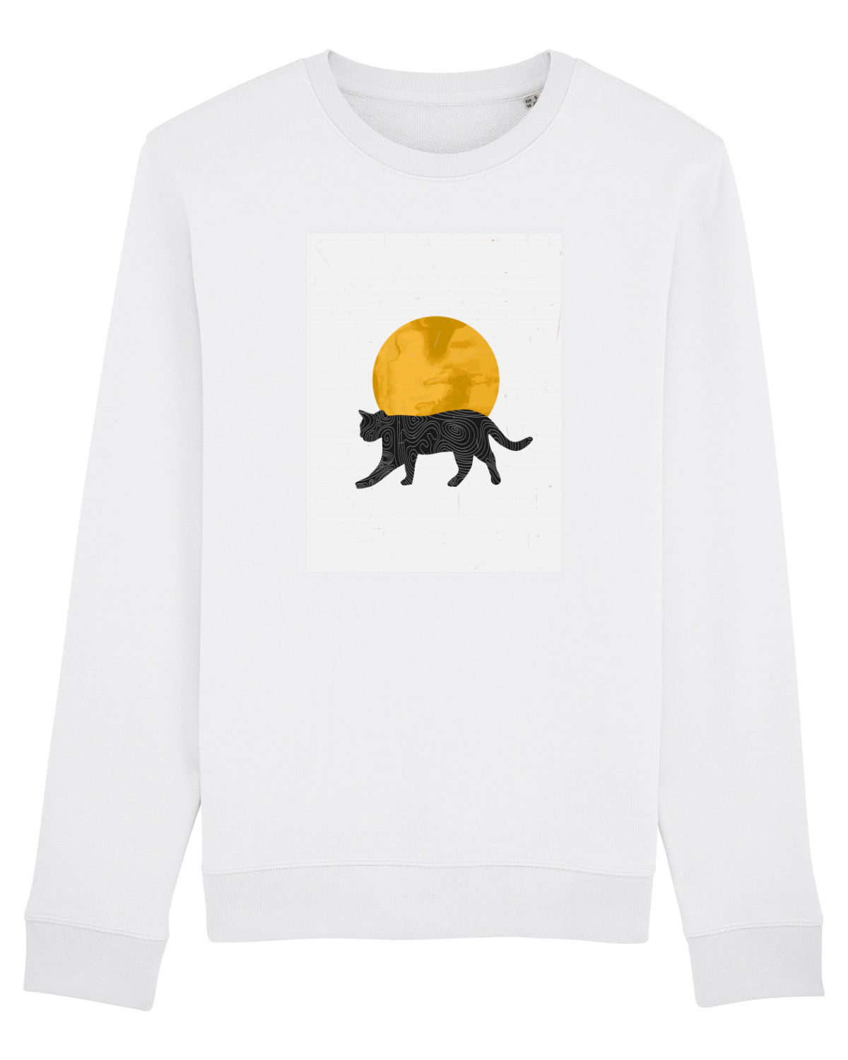 Bluză mânecă lungă Unisex Rise White