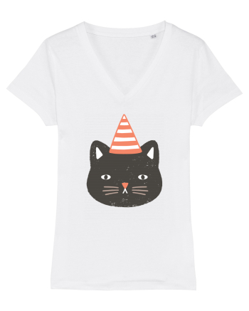 Party Cat White