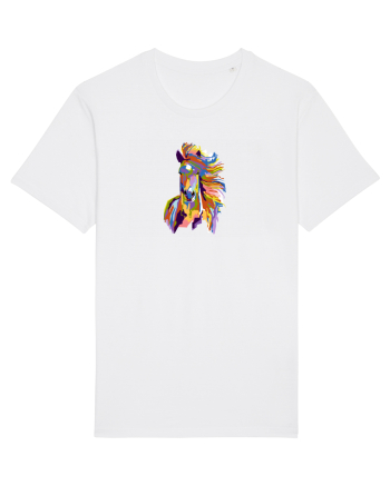 Puzzle Horse White