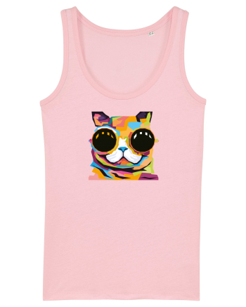 Funky Kitten Cotton Pink