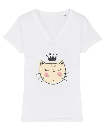 Queen Of Cats White