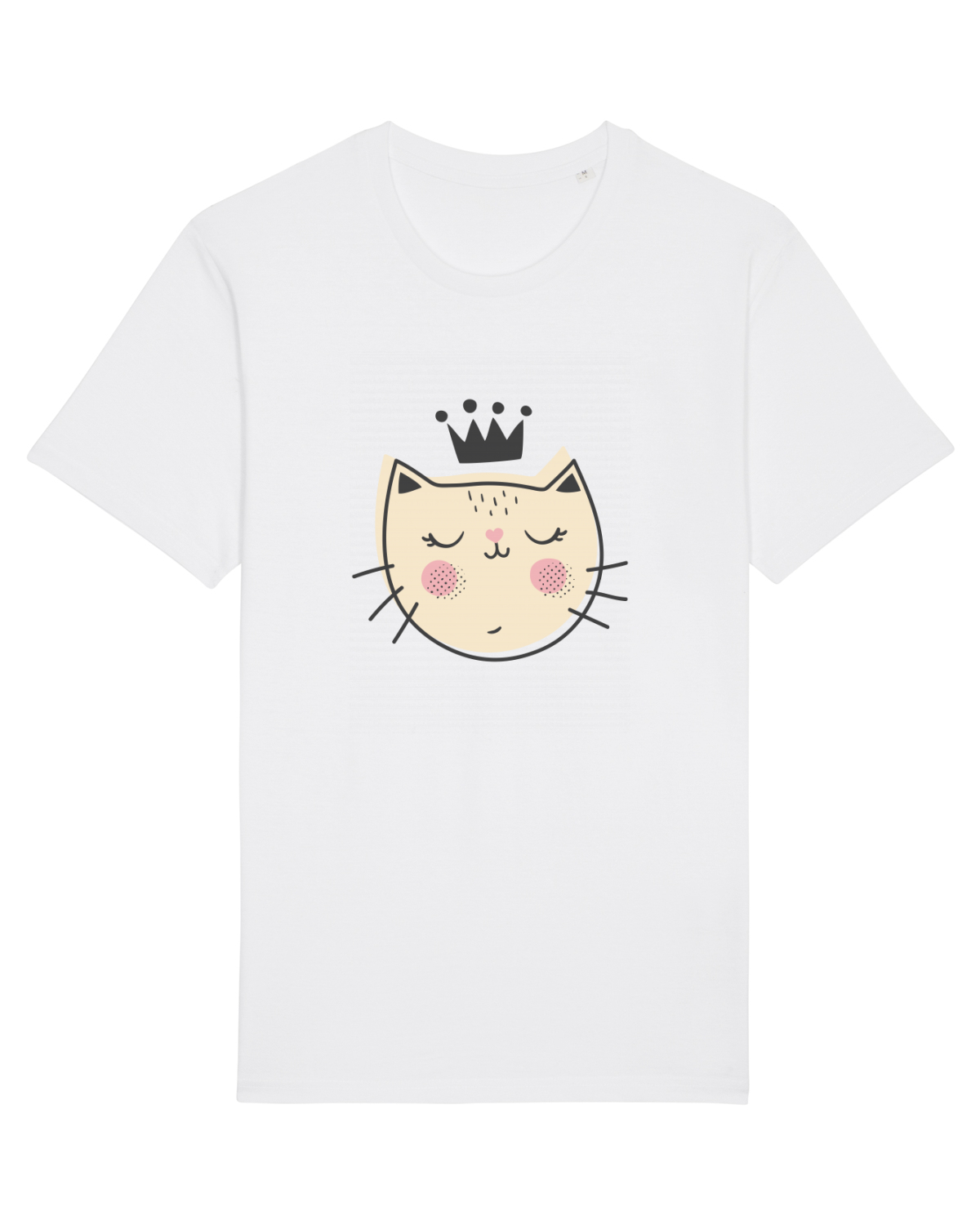 Tricou mânecă scurtă Unisex Rocker White