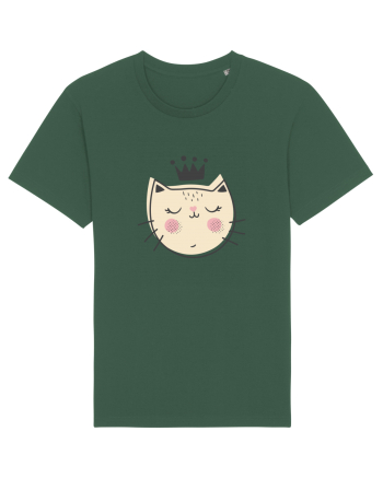 Queen Of Cats Bottle Green