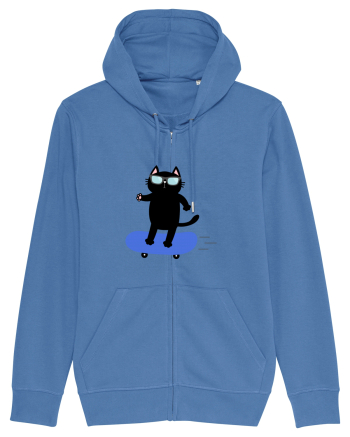 Skating Bright Blue
