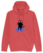 Skating Hanorac cu fermoar Unisex Connector