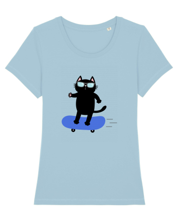 Skating Sky Blue