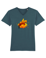Splash Rider Tricou mânecă scurtă guler V Bărbat Presenter