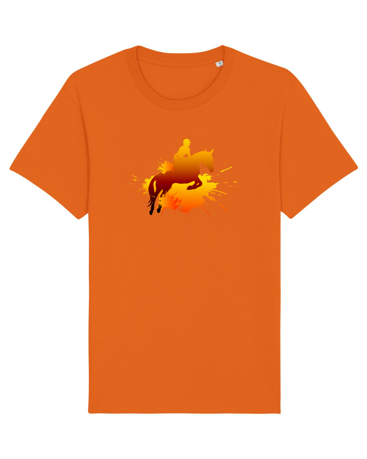 Tricou mânecă scurtă Unisex Rocker Bright Orange