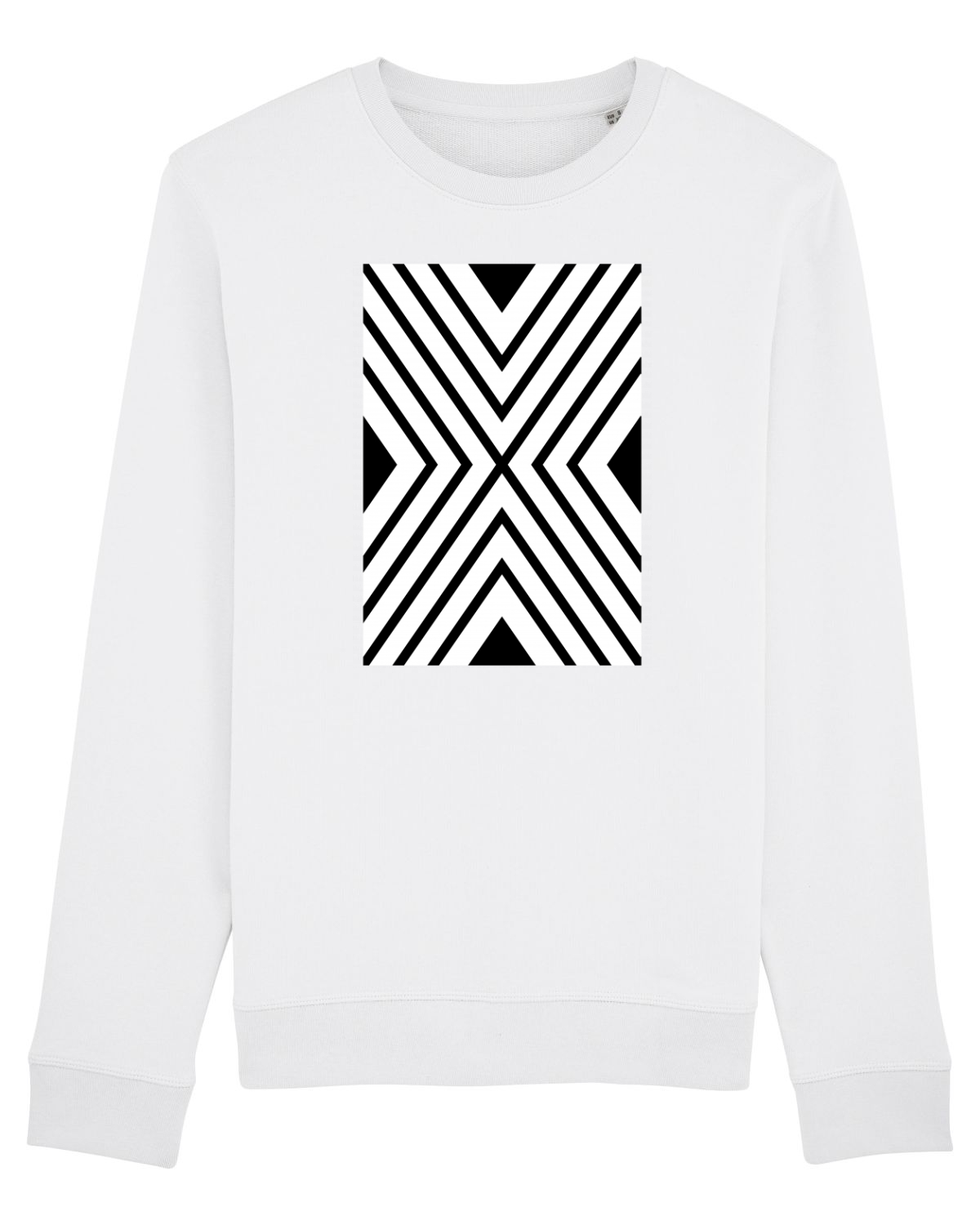 Bluză mânecă lungă Unisex Rise White