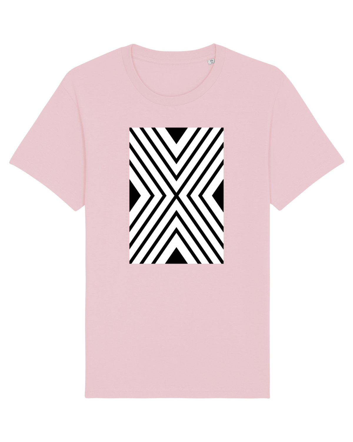 Tricou mânecă scurtă Unisex Rocker Cotton Pink