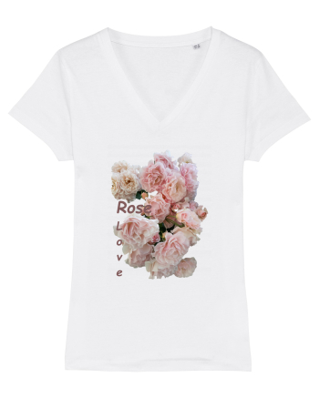 Iubire pentru trandafiri  White