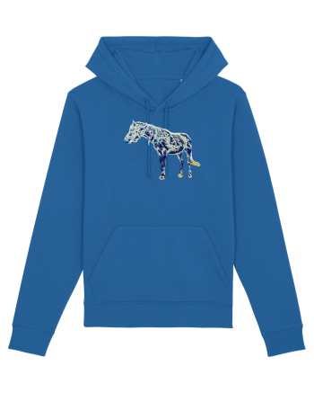 Cal pursânge arab în stil anime Royal Blue