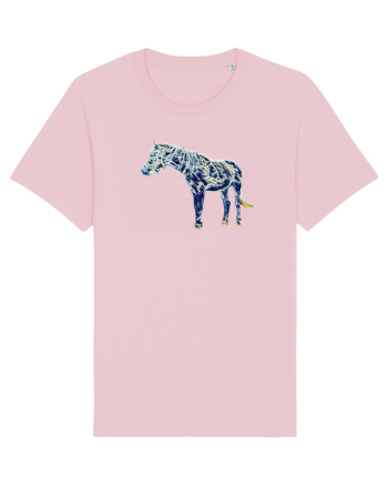 Cal pursânge arab în stil anime Cotton Pink