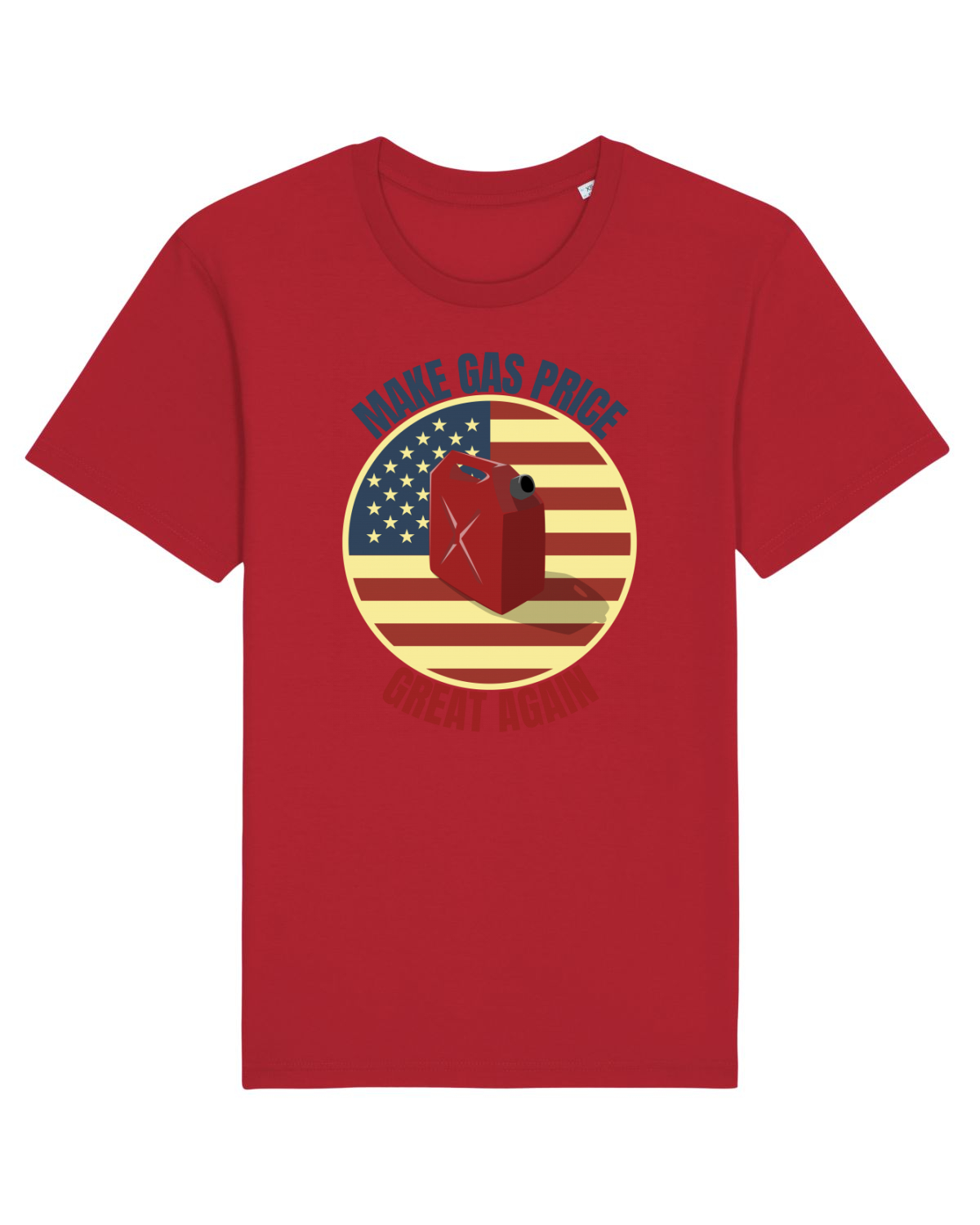 Tricou mânecă scurtă Unisex Rocker Red
