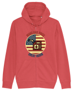 Make Gas Price Great Again  Hanorac cu fermoar Unisex Connector