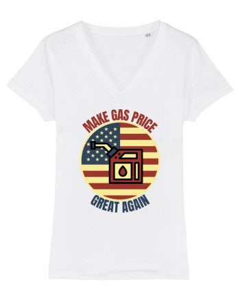 Make Gas Price Great Again  White