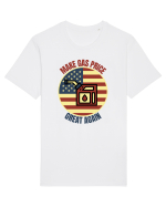Make Gas Price Great Again  Tricou mânecă scurtă Unisex Rocker