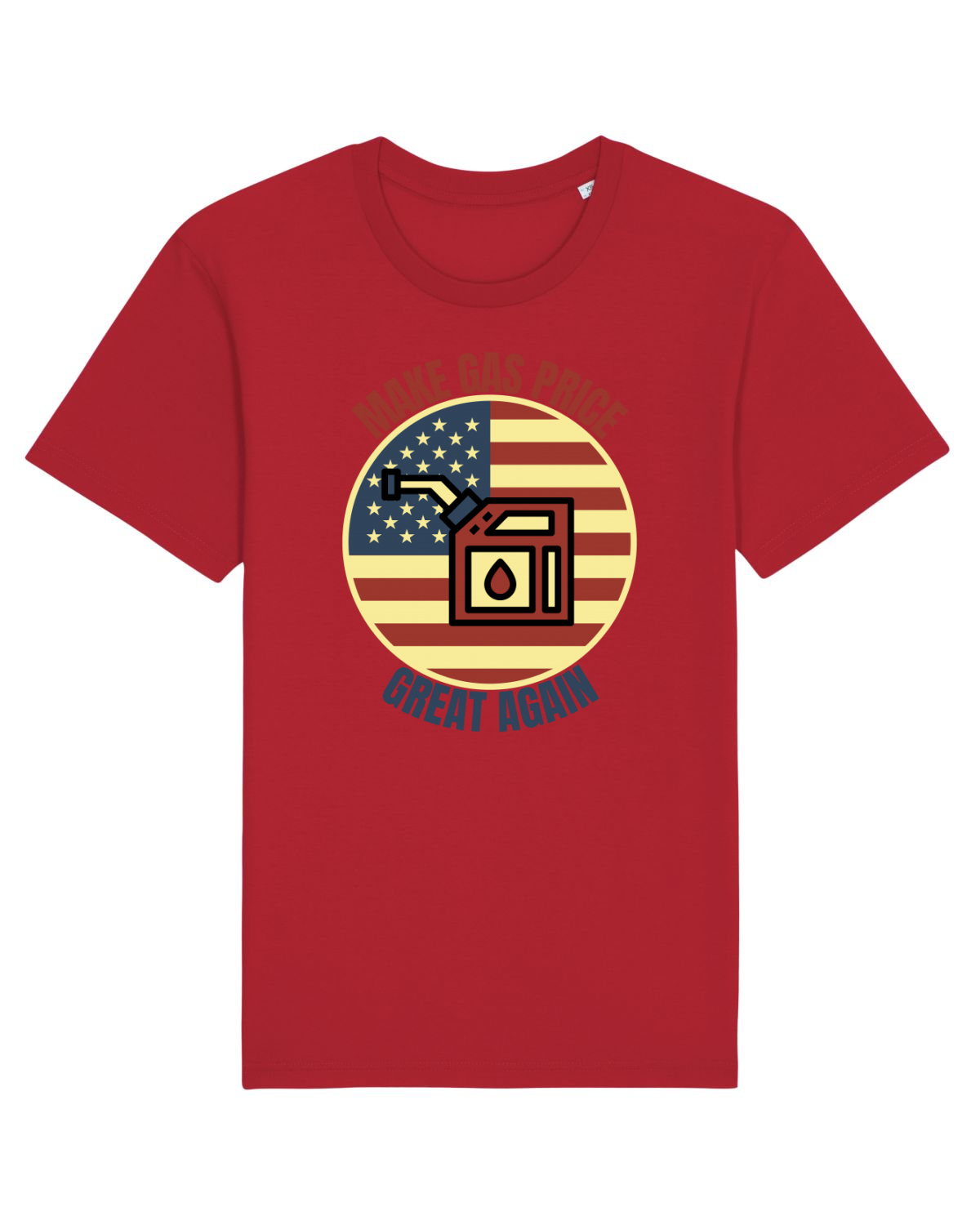 Tricou mânecă scurtă Unisex Rocker Red