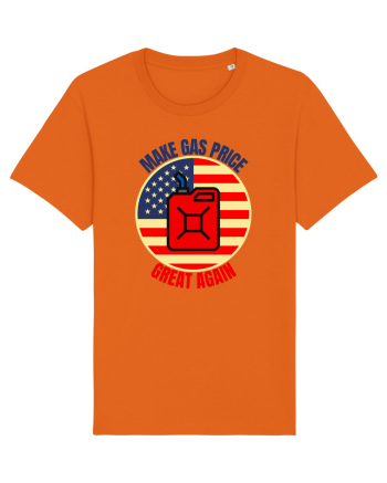 Make Gas Price Great Again  Bright Orange