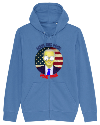 Make Gas Price Great Again  Bright Blue