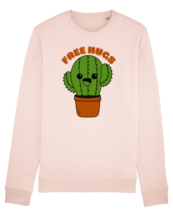 Free Hugs Kawaii Cactus Candy Pink