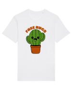 Free Hugs Kawaii Cactus Tricou mânecă scurtă Unisex Rocker