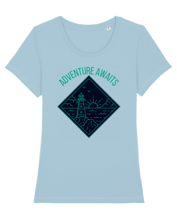 Adventure Awaits  Sky Blue
