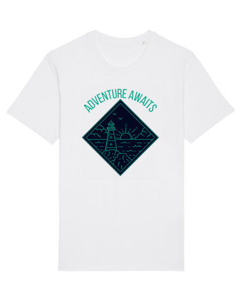 Adventure Awaits  White
