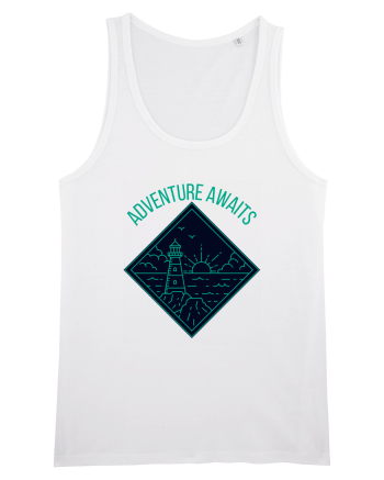 Adventure Awaits  White