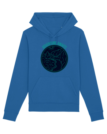Adventure Awaits  Royal Blue