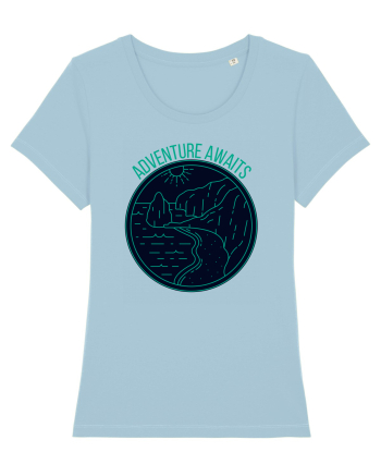 Adventure Awaits  Sky Blue
