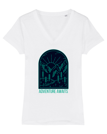 Adventure Awaits  White