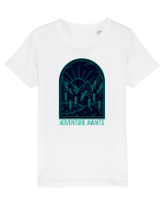 Adventure Awaits  Tricou mânecă scurtă  Copii Mini Creator