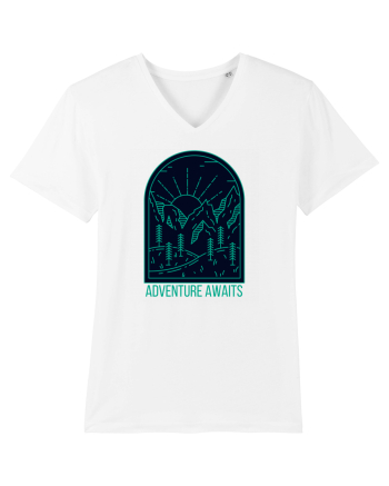Adventure Awaits  White
