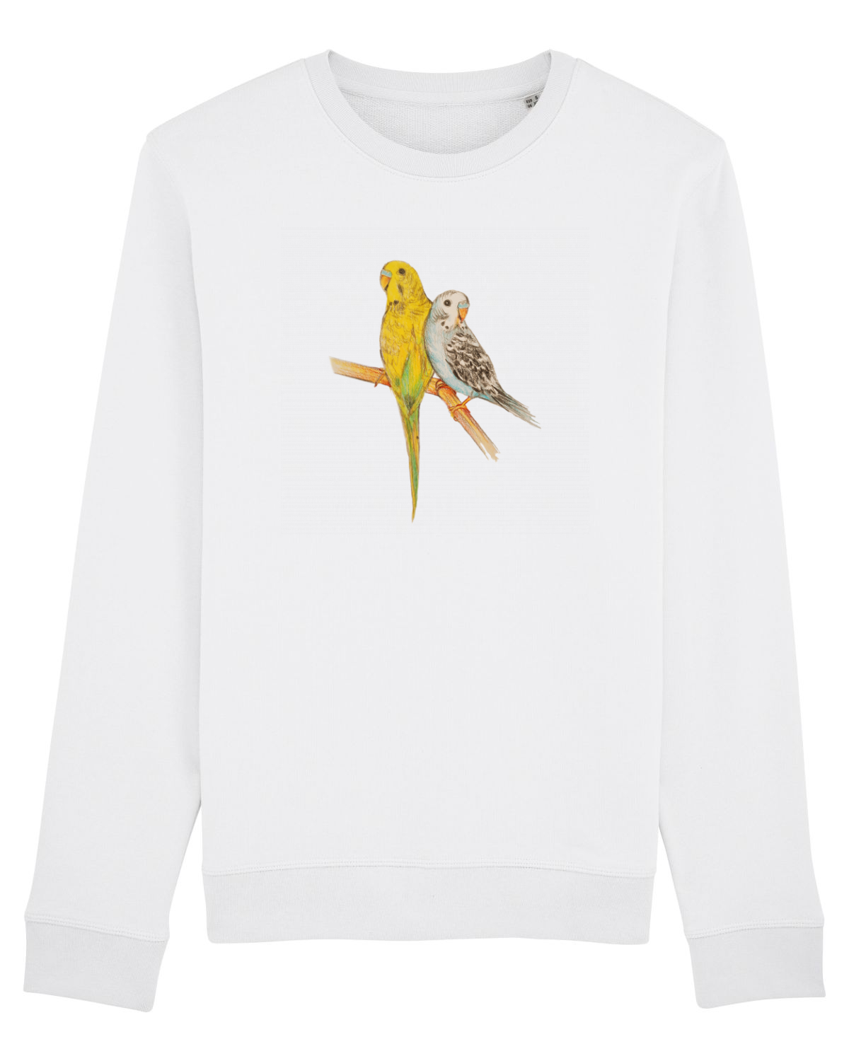 Bluză mânecă lungă Unisex Rise White