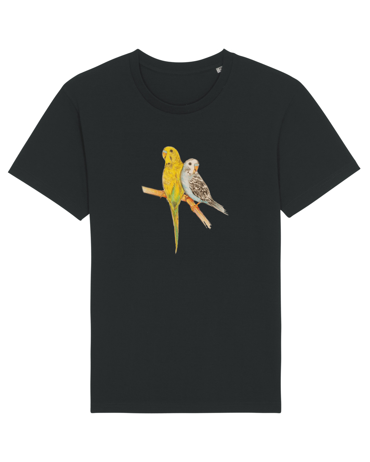 Tricou mânecă scurtă Unisex Rocker Black