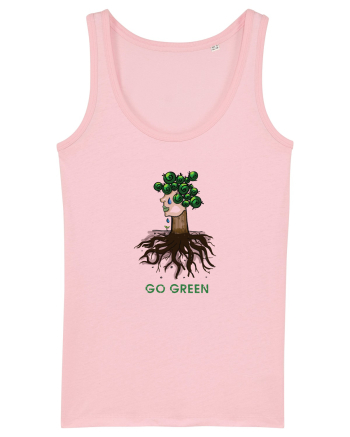 Go Green ! Cotton Pink