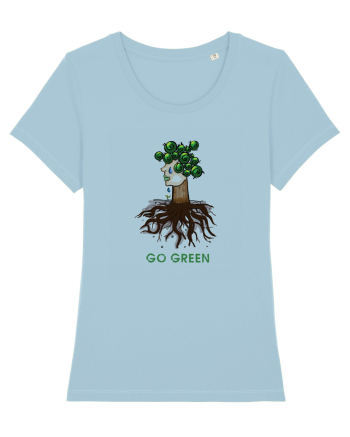 Go Green ! Sky Blue