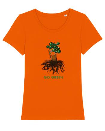 Go Green ! Bright Orange
