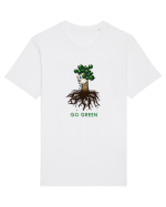 Go Green ! Tricou mânecă scurtă Unisex Rocker