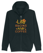After Coffee Hanorac cu fermoar Unisex Connector