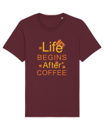 After Coffee Tricou mânecă scurtă Unisex Rocker