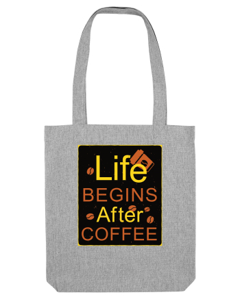 After Coffee - black Heather Grey