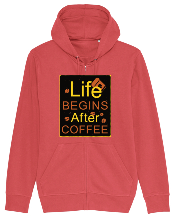 After Coffee - black Carmine Red
