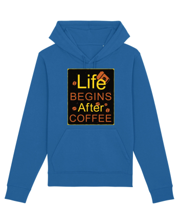 After Coffee - black Royal Blue
