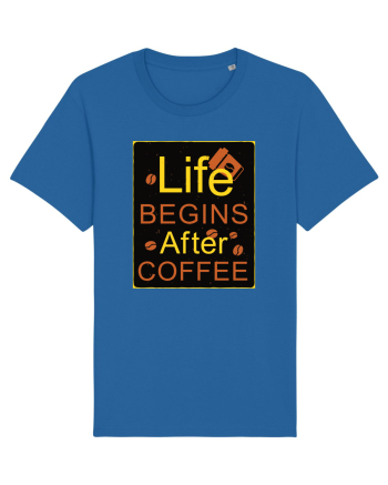 After Coffee - black Royal Blue