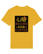 After Coffee - black Tricou mânecă scurtă Unisex Rocker