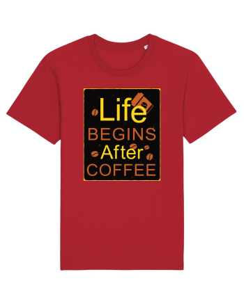 After Coffee - black Red