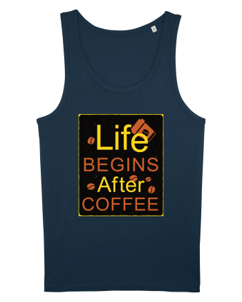 After Coffee - black Navy