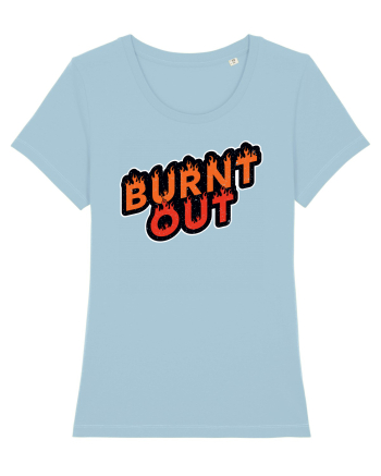 Burnt out Sky Blue